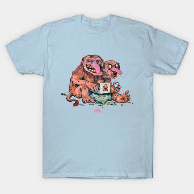 Internet Troll T-Shirt by Bearded Tales Of Woe